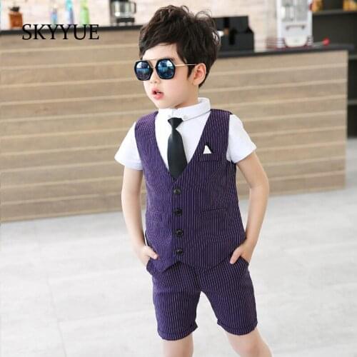 Best Design Suit for Boy Kids Blazers Boy Suits Cotton Baby Boys Suits Costume Suits Boy Formal Wedding Wear Children Clothes
