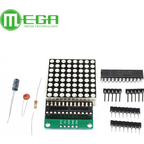 MAX7219 Dot matrix module display module DIY kit SCM control module