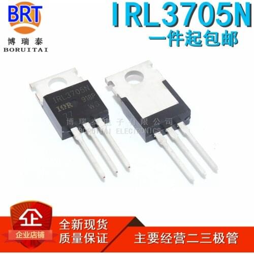5pcs/lot IRL3705NPBF TO-220 IRL3705N TO220 IRL3705 new MOS FET transistor
