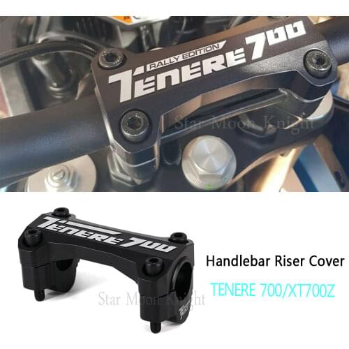 Motorcycle Accessories CNC Handle Bar Handlebar Riser Top Clamps Cover For Yamaha Tenere 700 TENERE700 XTZ XT700Z T700 T7 2019