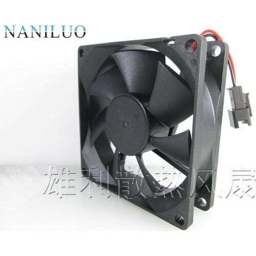 NANILUO Free Shipping New original TX8025L12S 12V 0.08A 8CM 80x80x25mm quiet cooling fan