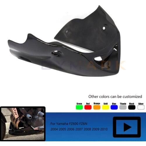 Suitable for Yamaha FZ6 Fazer 600 S2 2004 2005 2006 2007 2008 2008 2010 Motorcycle ABS Spoiler Lower Chassis Lower Body Fairing