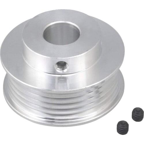 V-Slot Belt Pulley with Two M5 Screw 16mm Inner Hole Dia 41mm Dia