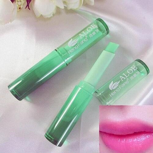 Lipstick Women Aloe Vera Long Lasting Color Changing Moisturizing Lipstick Makeup Tool