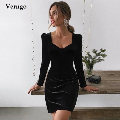 Verngo Women's Evening Dresses Above The Knee