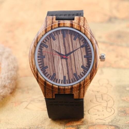 Vintage Design Wood Watches Men Women Handmade Bamboo Wrist Watches Creative Simple Sports Wrist Watches