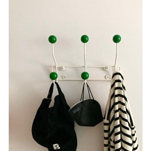 Vintage Wall Hook Korean Style Metal Clothes Hat Holder Rack Crochet Organizer Home Baby Kids Room Decoration Nursery Decor