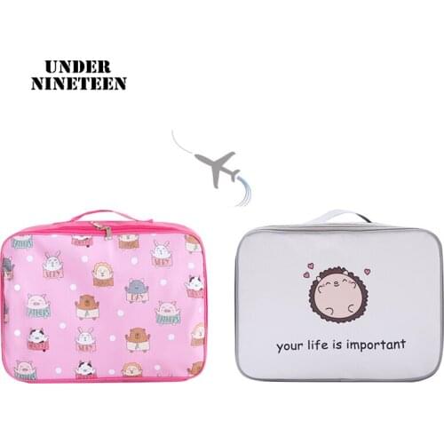 Under Nineteen WaterProof Travel Luggage Bag Large Capacity Organizer multifunction Luggage Travel Handbags Free Shipping
