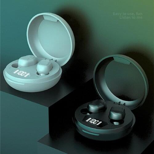 Waterproof Touch Control TWS Wireless Bluetooth 5.0 LED Display Stereo Earphones