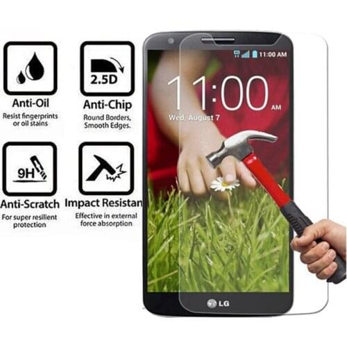 Tempered Glass For LG G2 mini G2mini D620 D620R D620K D618 D 620 620R 620K 618 Film for LG smartphone elephone celular case