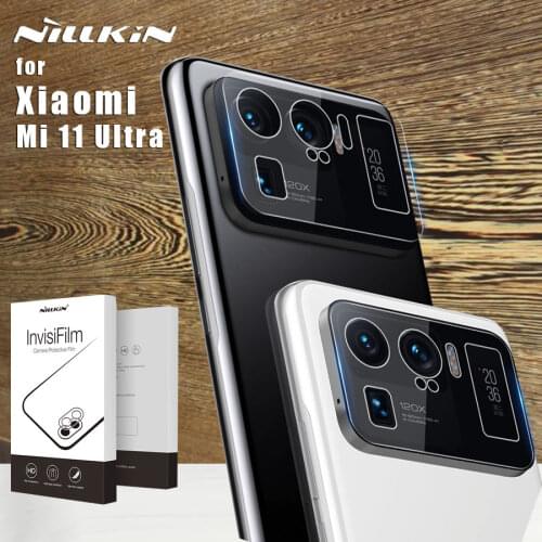 For Xiaomi Mi 11 Ultra 5G Tempered Glass Nillkin InvisiFilm Camera Screen Protector for xiaomi mi 11 ultra