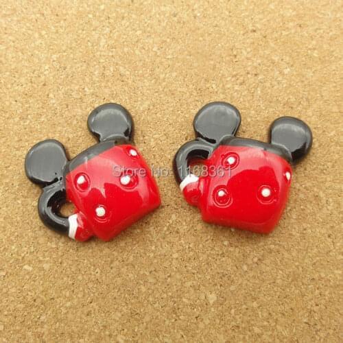 1pcs/lot Flat back resin simulation food rat girl coffee drink cup 25mm Cabochons Scrapbook for DIY phone case decoration C403