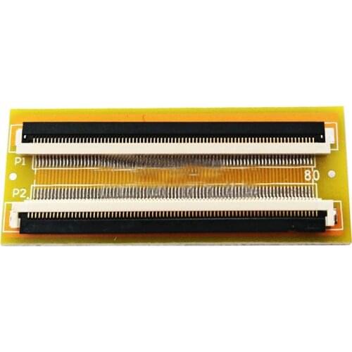 10PC Flexible Flat Cable FFC FPC 80P extension board With 0.5mm connector soldering adapter PCB board 80PIN