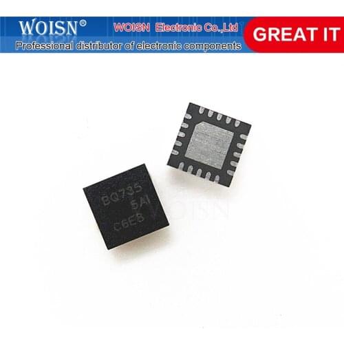 2pcs/lot BQ24738 BQ738 BQ24725A BQ25A BQ24735 BQ735 BQ24737 BQ737 BQ24728 BQ728 BQ24736 BQ736 QFN-20 In Stock