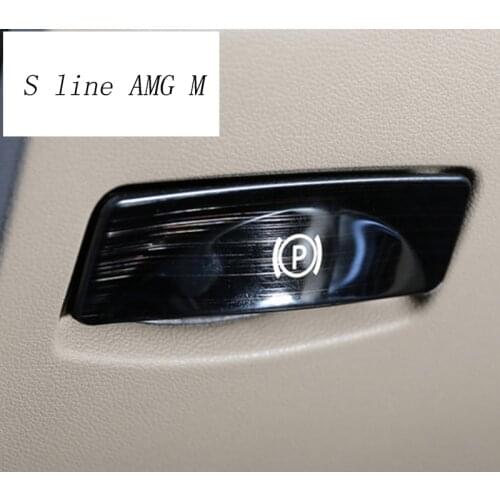 Car styling The foot brake release switch Auto decoration Covers Stickers Trim for Mercedes Benz R Class W251 R300 320 350 400