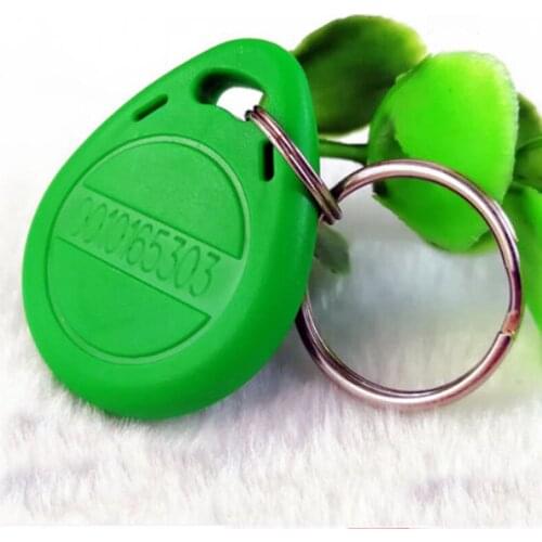 KinJoin (10 pcs/lot) 125Khz RFID Writable EM4305 T5777 Key Token Rewritable Proximity keyfob Tags Access control For RFID Copier