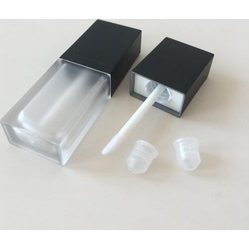 50PCS DIY Sample Frosted Lipgloss Tubes 8ml Bigger Lips Stain Liquid Batom Lipbalm Liptint Cosmetics Refill Travel Bottles