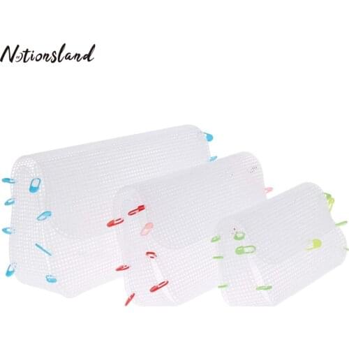 1Pc Plastic Sheet Woven Bag Mesh Cross Stitch Mesh Sheets for Embroidery Yarn Crafting Knit and Crochet DIY Craft Supplies