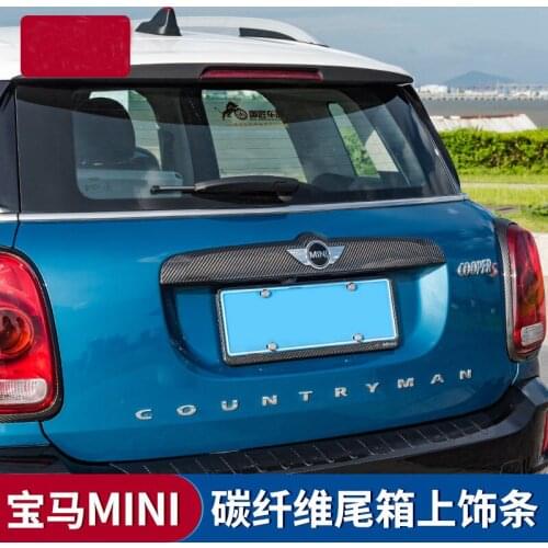Brand New Carbon Fiber Material Car Decoration Trunk Car Trim For Mini Countryman F60