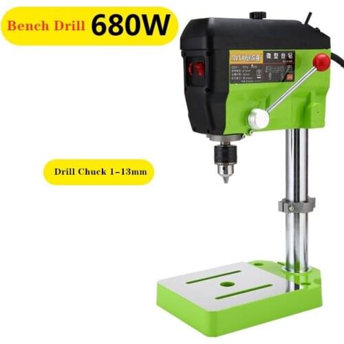Drilling Press 220V 680W Electric Milling Machine Variable Speed Drill Machine Grinder For DIY Wood Metal Electric Power Tools
