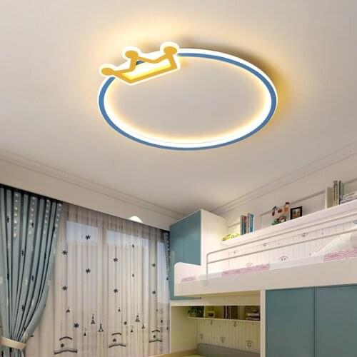 Childrens LED ceiling lights bedroom light with remote control study light acrylic light kid light ceiling lamp Free shipping