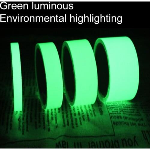 Luminous Fluorescent Night Self-adhesive In The Dark Sticker Tape Safety Security Party Home Decoration Tape TXTB1