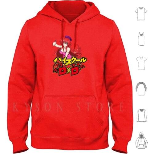 Rias Chan Being A Painter Hoodies long sleeve Cotton Japan Rias Rias Gremory Painter Manga Rias Gremory Highschool