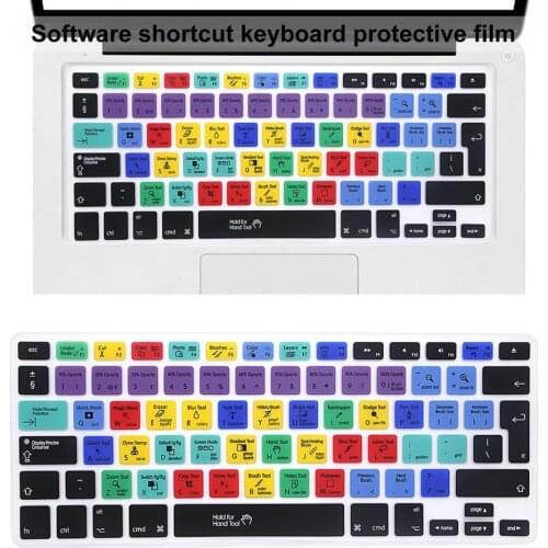 Keyboard Protector Protective Good Feeling Silicone Universal Keyboard Film for Macbook