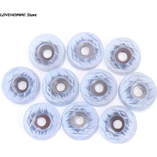 10pcs Soft Transparent Non-slip Pads Chair Table Feet Leg Bottom Pads Furniture Sofa Stool Foot Covers Floor Protectors