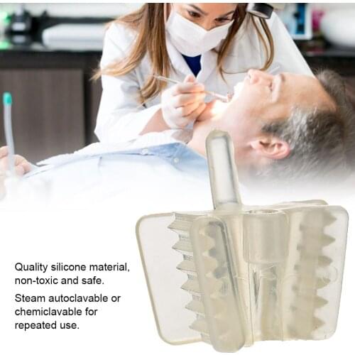 5pcs Silicone Dental Mouth Opener Support Holding Retractor Bite Block Dentist Tools