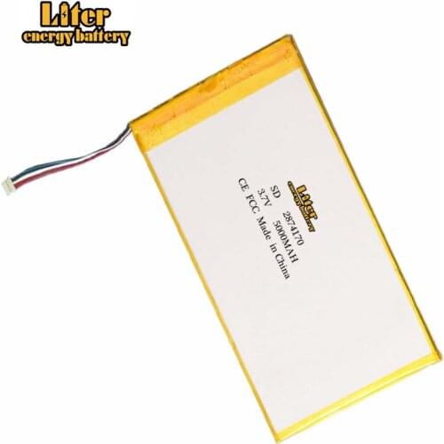 3.7V 5000mAh 2874170 Liter energy battery Desktop KH5NBVG Tablet PC Battery 6 Wires