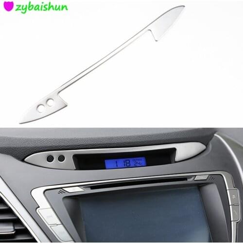 Car-styling dashboard trim automotive accessories Intimate accessories for Hyundai Elantra 2012 2013 2014 2015 2016