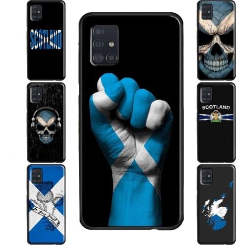 Scotland Scottish Flag Case For Samsung Galaxy S21 Ultra S20 FE S10 S9 S8 Plus Note 9 Note 10 Plus Note 20 Ultra