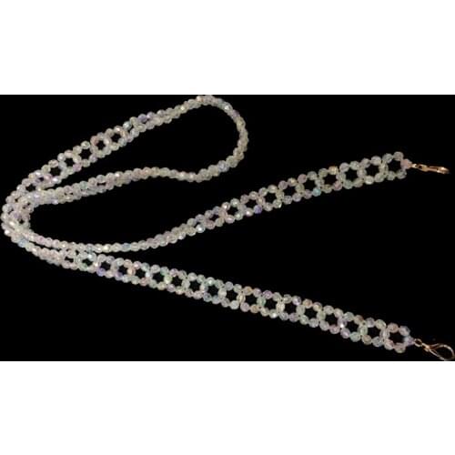 Designer Ladies Handbag Straps Pearls Handbag Belt Women Crossbody Bag Handle Accessory Shoulder Strap Belt Girl 60cm 102cmelt