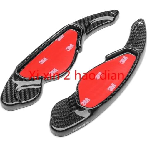 For Land Rover discovery 4/5 Range Rover Evoque sports interior modified steering wheel shift paddles Carbon fiber 2 pcs