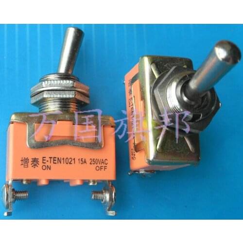 E-TEN1021 2P 2T toggle switch / rocker switch 15A 250VAC