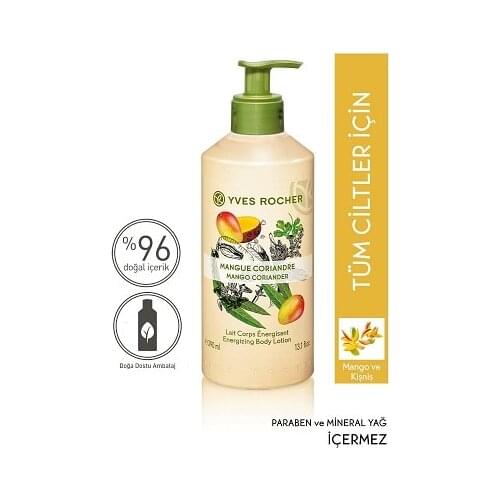 Yves Rocher Body Milk -Mango Coriander - 390 ml