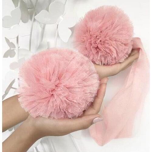 Mosquito Net Ball Decor Nordic Court Style Hanging Ornament Creative Yarn Balls Wall Pendant Decor Childrens Room Decoration