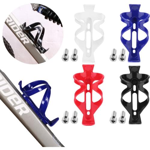 MTB Mountain Bike Water Bottle Cage Plastic Bicycle Water Bottle Rack Holder Mount Cycling Accessories