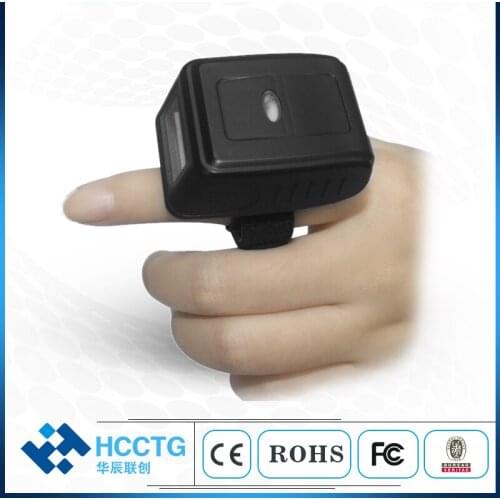 Small Ring USB 2D Bluetooth 2.4G Wireless CMOS Barcode Scanner with CMOS Video HS-S03