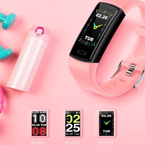 Fashion Smart Barcelet Watch Heart Rate Tracking IP67 Waterproof Sport Wristband Men Fitness Pedometer Watches for Xiaomi Huawei