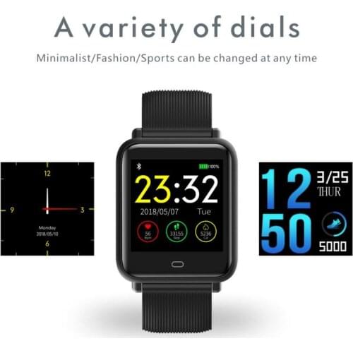 Q9 Muliti Fuction Smart Watch For Man Woman Training Sport Fiteness Screen Touch Watch Bluetooth Intelligent Health Watch