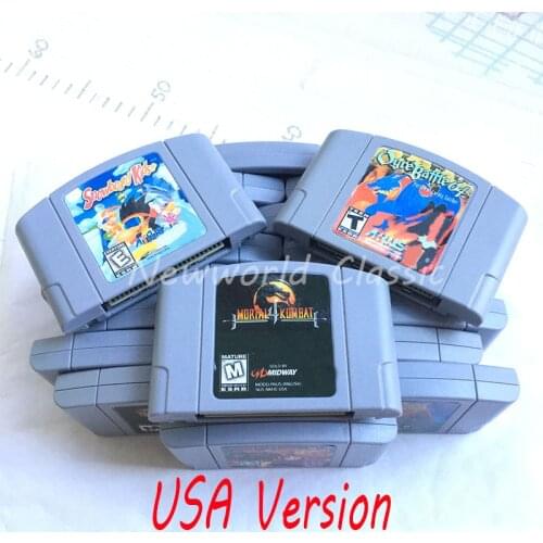 Snowboard Kids 1 Ogre Battle 64 MortaKo4 US NTSC Version English Language for 64 bit Game Console for Video Game Cartridge Card