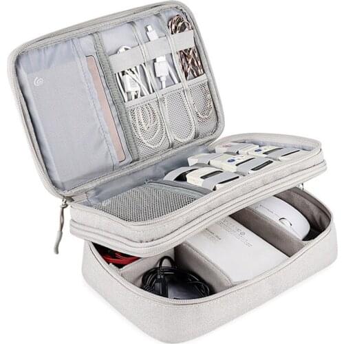 Portable Cable Digital Storage Bags Organizer USB Gadgets U disk Charger Power Battery Mouse Phone Battery Case Accessories