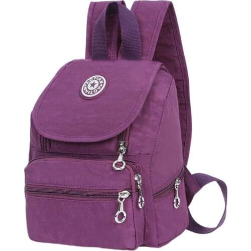 Bag again 022017 new hot lady small travel backpack children mini school bag