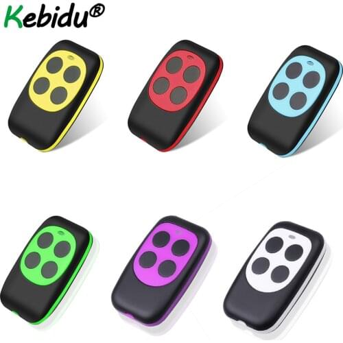 Universal Wireless 433Mhz Four-Key Copying Remote Garage Door Gate Wireless Remote Control Copy Key Cloning Duplicator