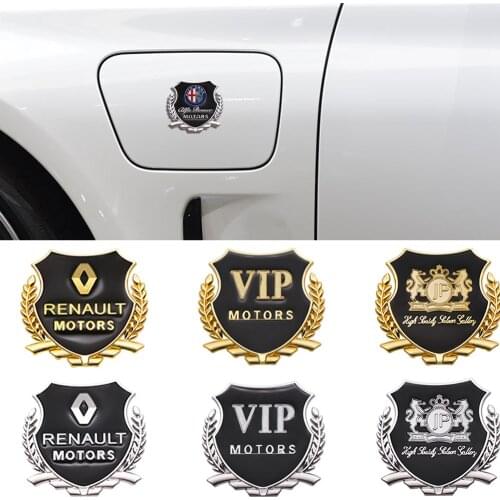 2pcs/set Car Metal Alloy Emblem Stickers Decoration for Suzuki Swift SX4 Vitara Jimny S-CROSS Car Accessories