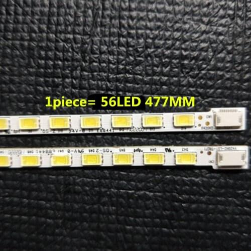 2Pieces/lot 42" T87D159.00 LED42K16X3D V420H2-LS1 LED strip V420H2-LS1-TLEF1 V420H2-LS1-TREF1 56LED 477MM