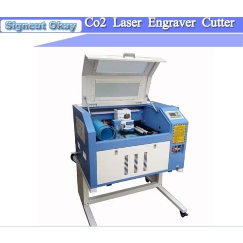 2017 Newest 6040 Laser Engraver Machine 50/60/80W With Linear guide rail 4060 Engraving Machine/Laser Cutting Machine 110/220V