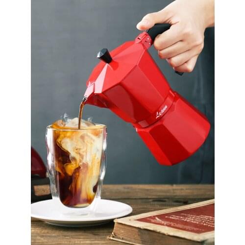 English Mocha pot coffee pot coffee making appliance household Italian hand drip coffee pot
